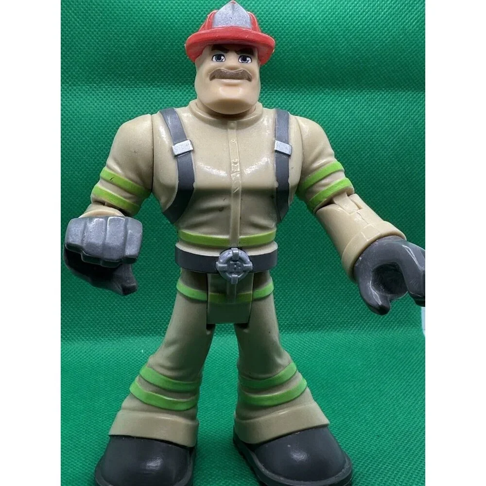 Rescue Heroes Billy Blazes Fire Fighter Team Leader 2018 Mattel Fisher-Price‎